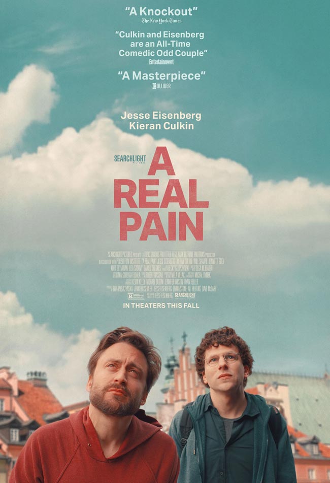 دانلود فیلم یک درد واقعی A Real Pain 2024 + دوبله فارسی