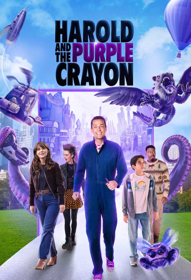 دانلود فیلم هارولد و مداد رنگی بنفش Harold and the Purple Crayon 2024 + دوبله فارسی