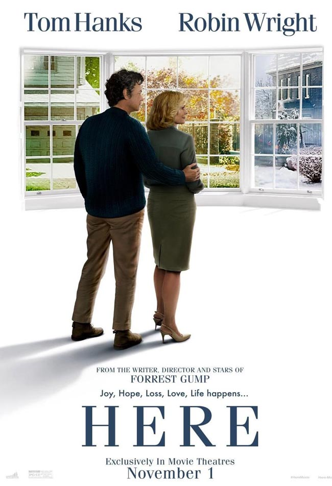 دانلود فیلم اینجا Here 2024 + دوبله فارسی