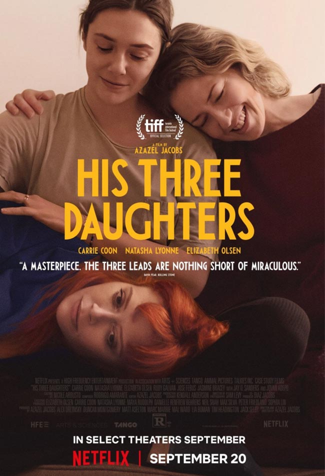دانلود فیلم سه دختر او His Three Daughters 2023 + دوبله فارسی