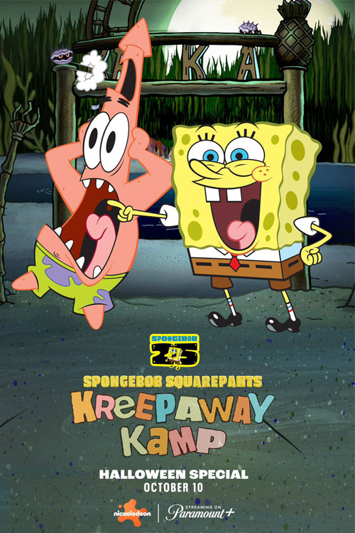 دانلود انیمیشن کریپ‌ اوی کمپ SpongeBob Squarepants: Kreepaway Kamp 2024 + دوبله فارسی