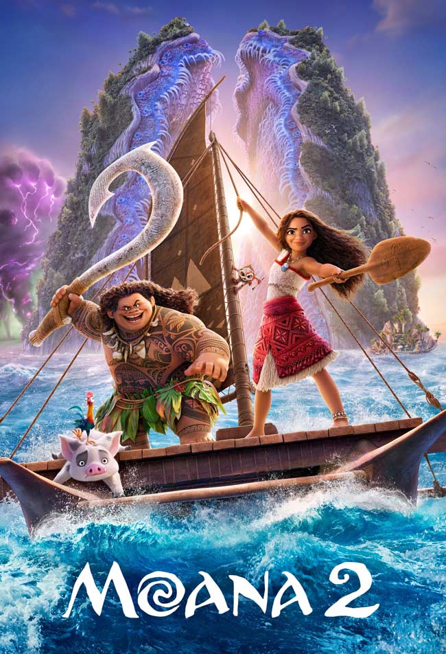 دانلود انیمیشن موانا 2 Moana 2 2024 + دوبله فارسی