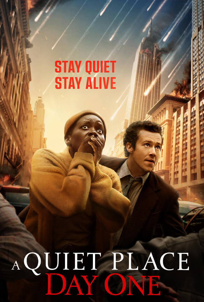 فیلم مکانی ساکت: روز اول A Quiet Place: Day One 2024 + دوبله فارسی