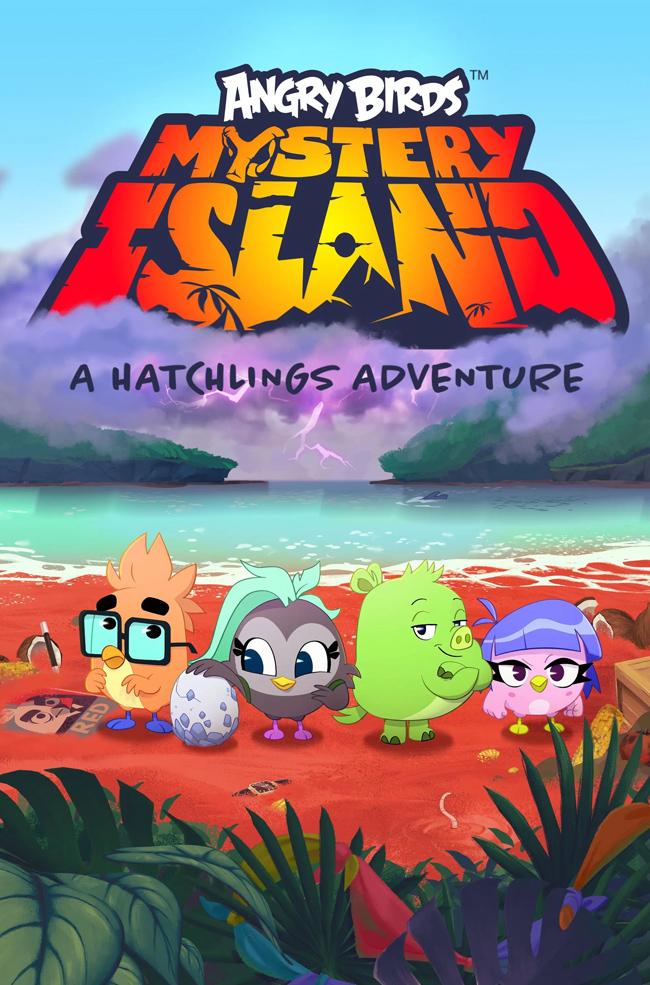 دانلود انیمیشن پرندگان خشمگین: جزیره رازآلود Angry Birds Mystery Island 2024 + دوبله فارسی