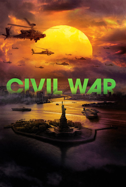 دانلود فیلم جنگ داخلی Civil War 2024 + دوبله فارسی