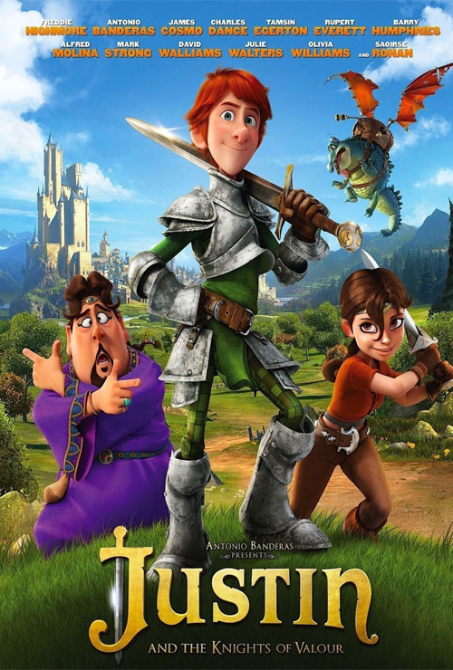 دانلود انیمیشن جاستین و شوالیه دلاور Justin and the Knights of Valour 2013 + دوبله فارسی
