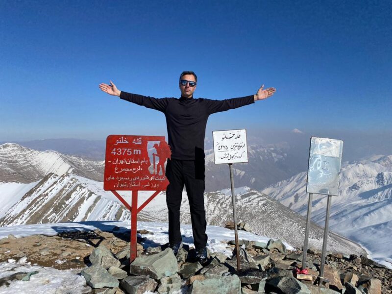 قله خلنو و فتح بام تهران از گذرگاه نفس‌ گیر تیغه‌ های ژاندارک